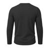 Men Long Sleeve Henley Shirt Casual Buttoned Base Layer Top Lightweight Comfortable Fit Soft Fabric