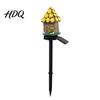 Solar Pathway Lights Mushroom Lights House Statue Fairy Cottage Garden Stake Light Waterproof Outdoor Landscape for Yard Patio Lawn Decorative