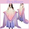 Star Wars Princess Amadala Cosplay Costume With Polyester Fabric For Halloween Parties