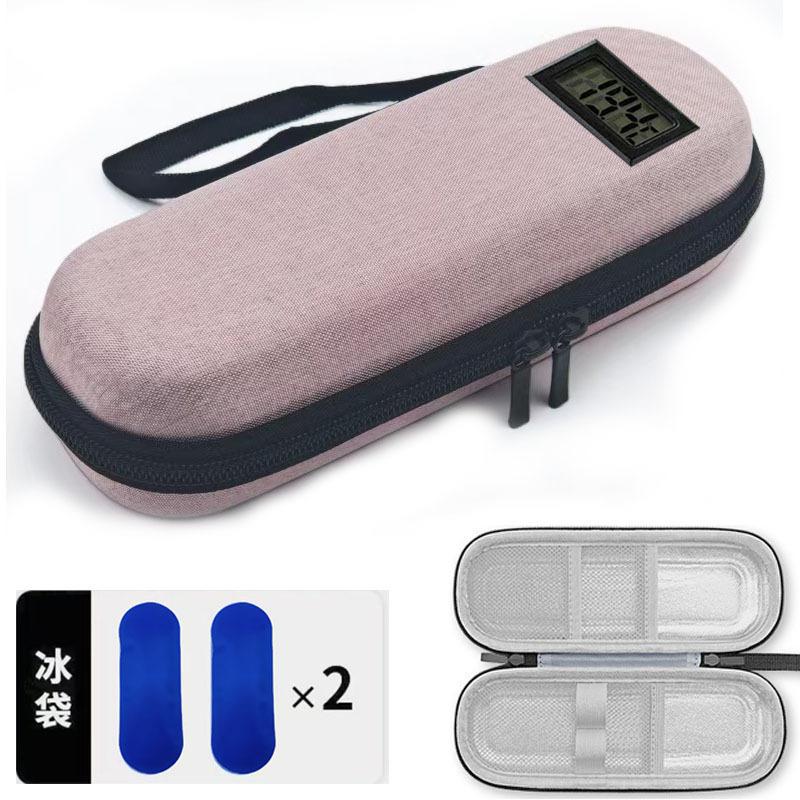 Portable Waterproof Diabetic Insulin Cooling Bag Carry-on Protector Pill Refrigerated Ice Pack Drug Freezer for Diabetes Medicla Fuel Injectors 6