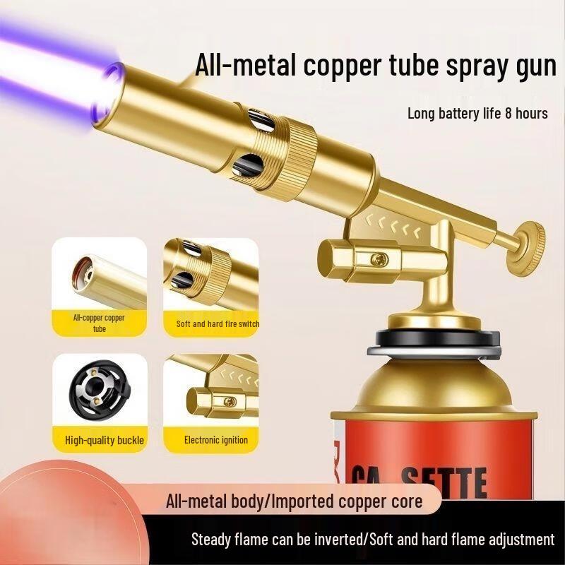All-Metal Portable Butane Torch