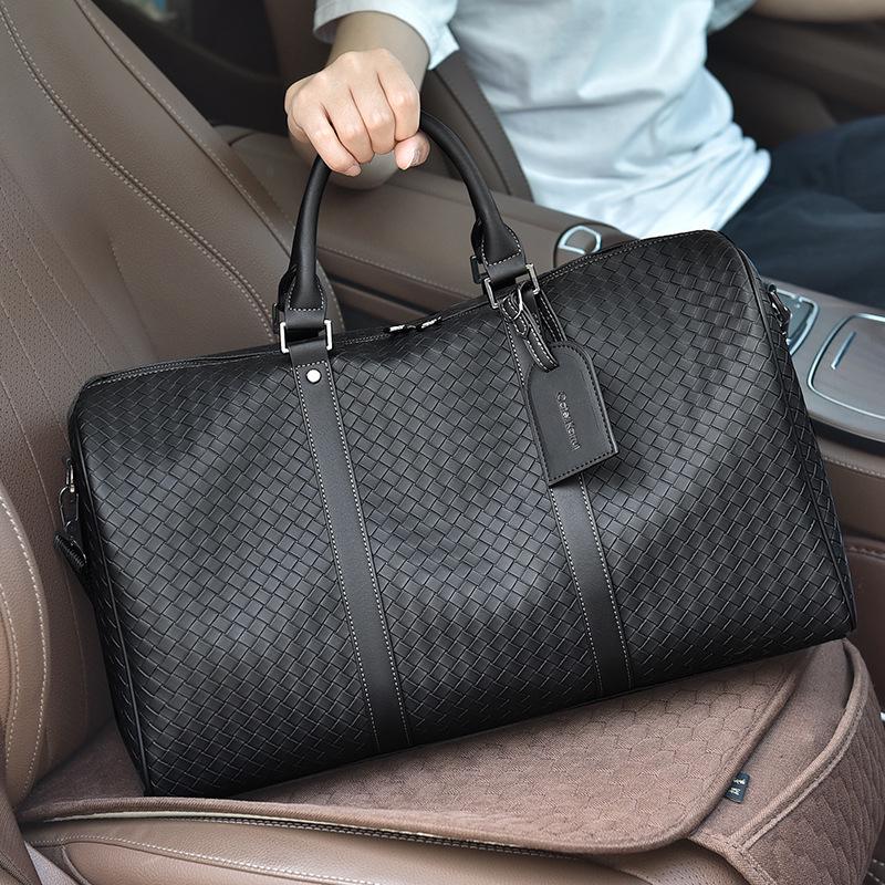 CateiKarrui Men's Large Capacity Business Travel Handbag