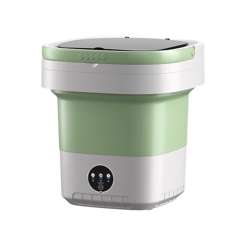 Portable Folding Mini Washing Machine - 12L Automatic for Underwear & Dorms