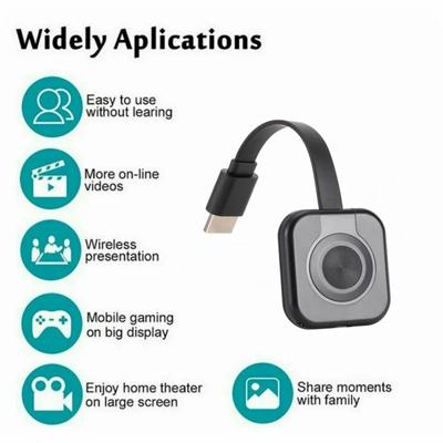 Professioneller TV-Dongle für Screen Casting, Spiegelbildschirm für Telefon, streamen Sie Telefoninhalte drahtlos auf Ihren Fernseher