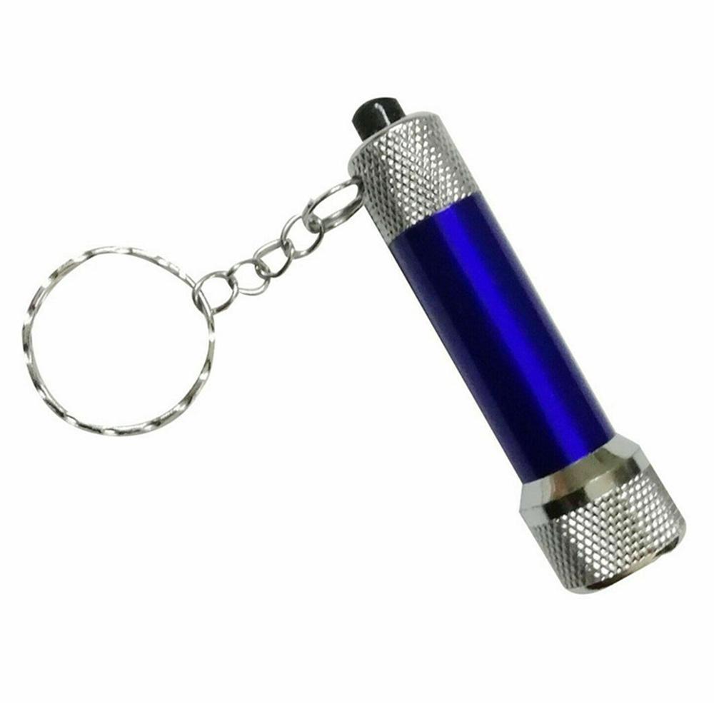 5 LED Mini Keychain Flashlight  Super Bright Small Flashlight Aluminum Alloy Camping Keychain Torch Portable Outdoor Lighting