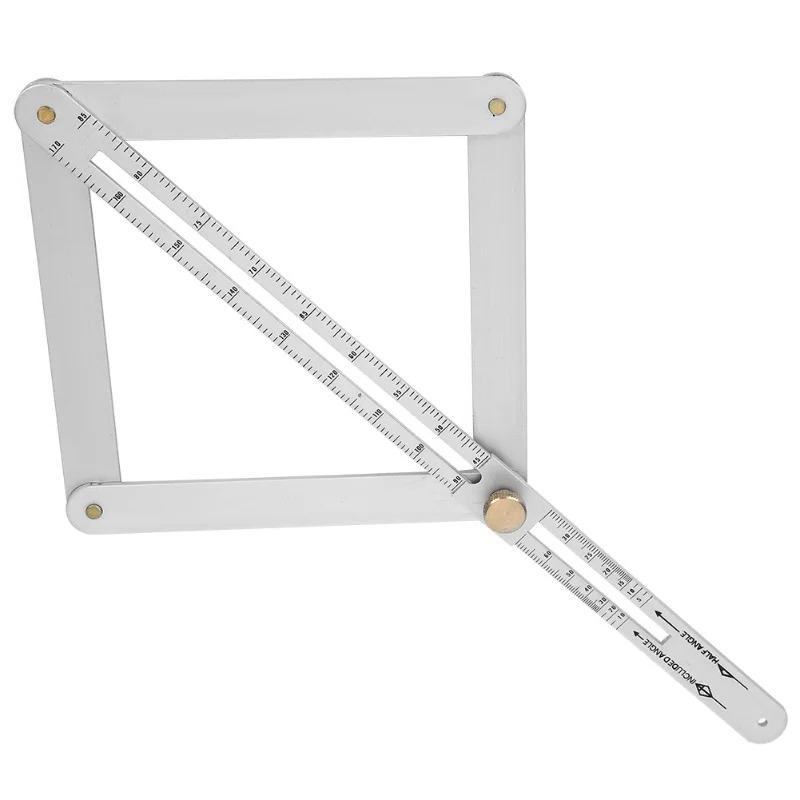 Multi-functional Diagonal Square Edge Trimming Diagonal Gauge Carpenter s Right and Obtuse Angle Square
