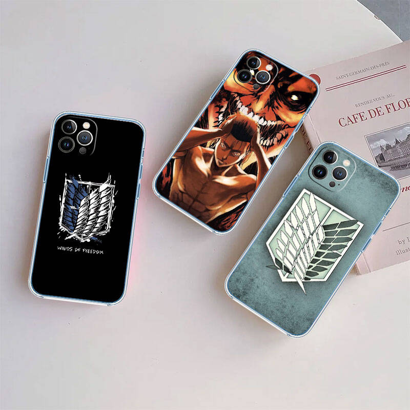 MH16 Attack on Titan Phone Case for Motorola G34 G32 G31 G14 G15 G84 G62 E32 G24 G72 G71 G73 G85 G200 G60 G52 G51 G50 G42 G41 G32 G30
