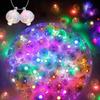 Mini LED Balloon Light Waterproof Flash Tumbler Ball Lamp Glow LED Lamp for Lantern Wedding Birthday Christmas Party Decoration