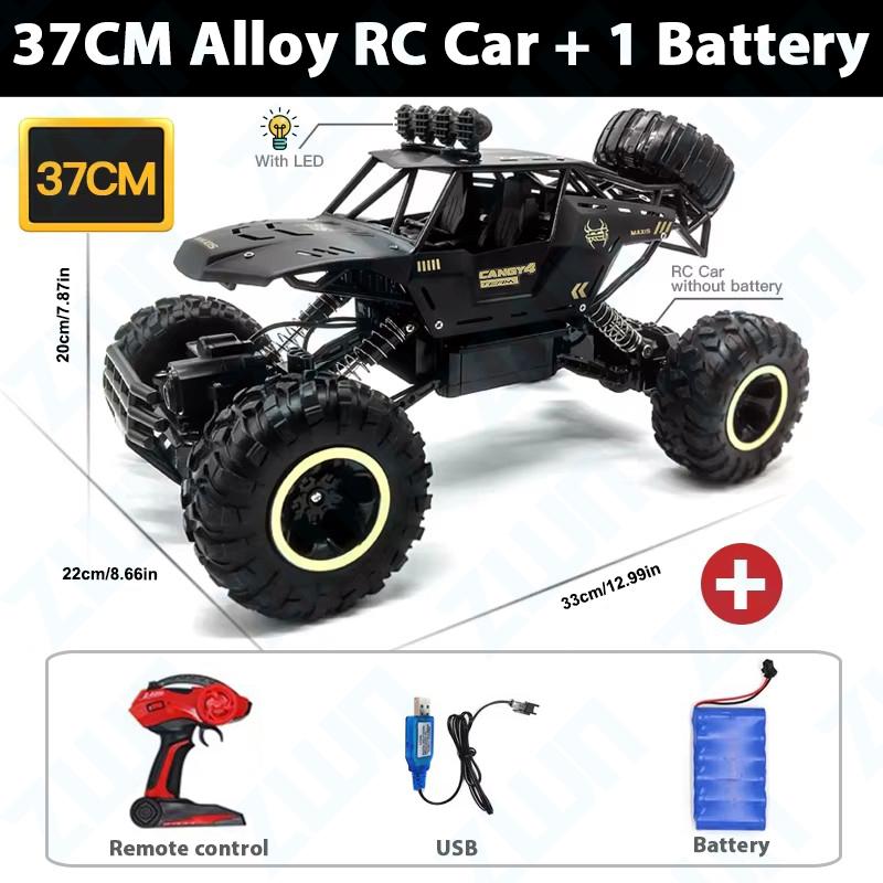 1:12/1:16 4WD Remote Control Car With Led Lights Radio Electric Rock Crawler Buggy 4x4 Off-Road Control Truck Toys Gift for Kid