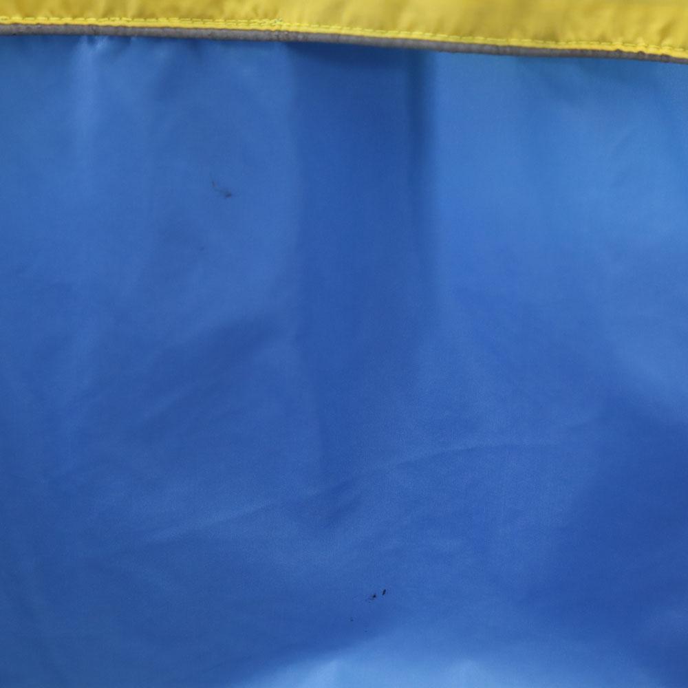 Adidas 80s 90s Old Two-tone Color Windbreaker Blue Hooded Men's Used