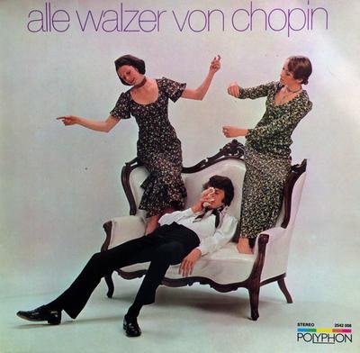 LP Record TAMÁS VÁSÁRY - Alle Walzer Von Chopin 2542008 Polyphon Duitsland Klassiek Gebruikt