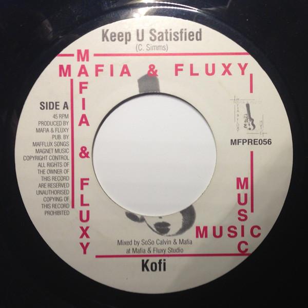

7-дюймовая пластинка KOFI Keep U Satisfied MFPRE056 Mafia And Fluxy UK Reggae Ska Dub Б/у