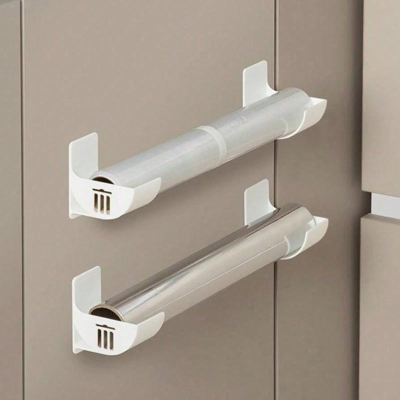 Unperforiertes Müllaufbewahrungsgestell mit einstellbarem Abstand, geeignet für Müllsäcke, Frischhaltefolie, Küchengeschenk für meine Mutter