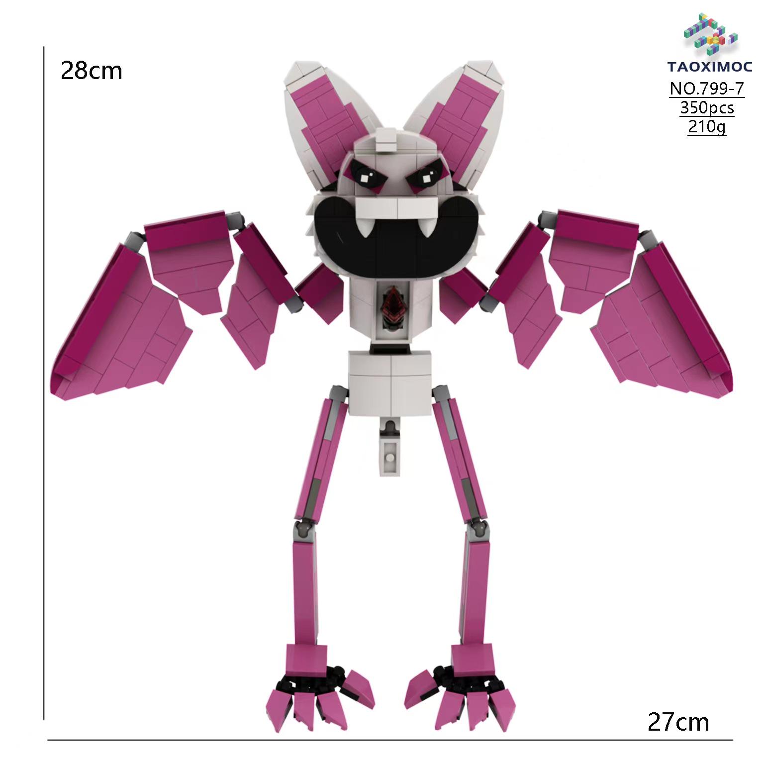 

Поппі3 Усміхнені Крихітки: Сонний Кіт Будівельні Блоки