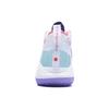New LiNing YuShuai 15 Cushioning Anti Slip And Wear Resistant High Top Basketball Shoes Men's White Blue ABAR043-51