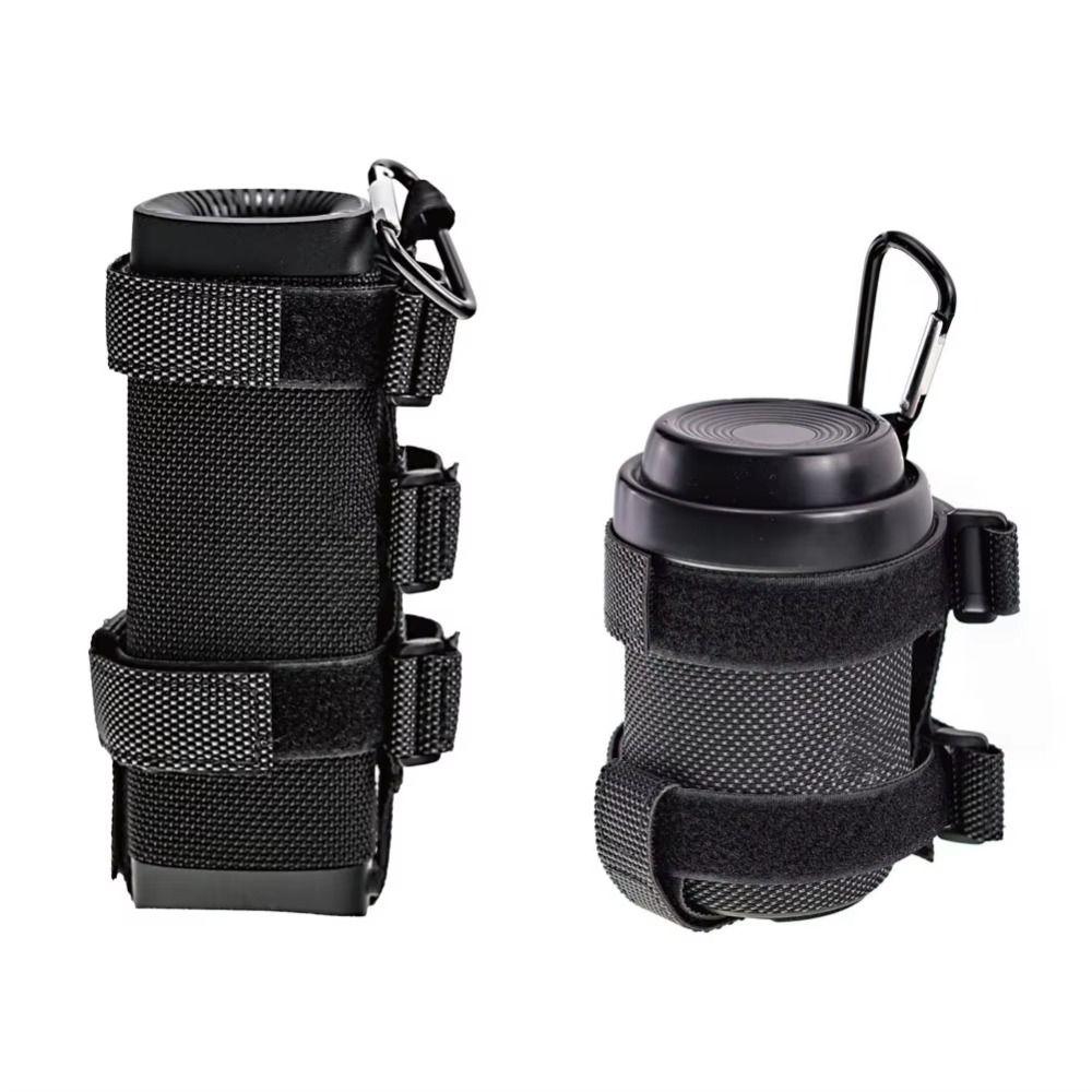 Adjustable Strap Bike Speaker Mount Bracket Holder Water Bottle Holder Cycling Drink Holder