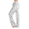 Pajama Pants Sleepwear Casual Drawstring Elastic Waist Pants Comfy Straight Yoga Loose Trousers
