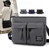 Men's Crossbody Chest Bag Fashion Sports Shoulder Bag Casual Travel Backpack for Couples Students Unisex Sling Bag
