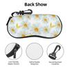 Cute Daisy Flower Glasses Case Printing Zipper  Sunglasses Storage Box Anti-Pressure Glasses Box