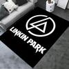 Linkin Park Teppich für Wohnzimmer Schlafzimmer Zuhause Sofadekoration, Kinderspiel Rutschfeste Bodenmatte