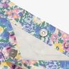 Aloha Garden Flower Eco Bag (Blue)