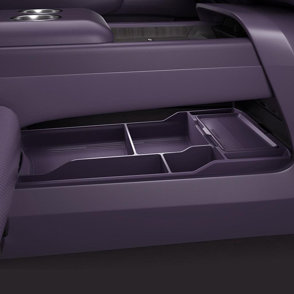 25 Avatr 06 Center Console Lower Storage Box - Silicone Organizer for Car Interior