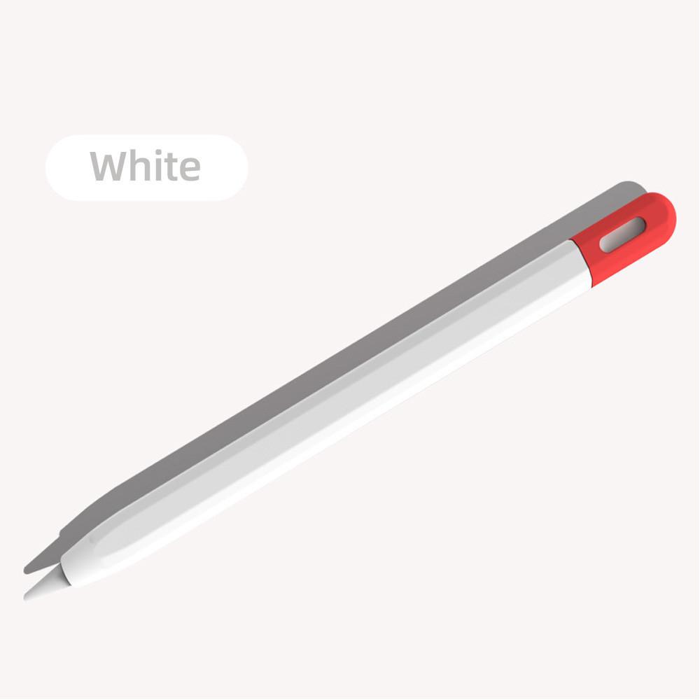 

Силіконовий чохол HdoorLink для Apple Pencil 3 USB-C Захисний чохол для iPad Pencil Touch Pen Grip Holder Sleeve Портативний чохол для стилуса білий