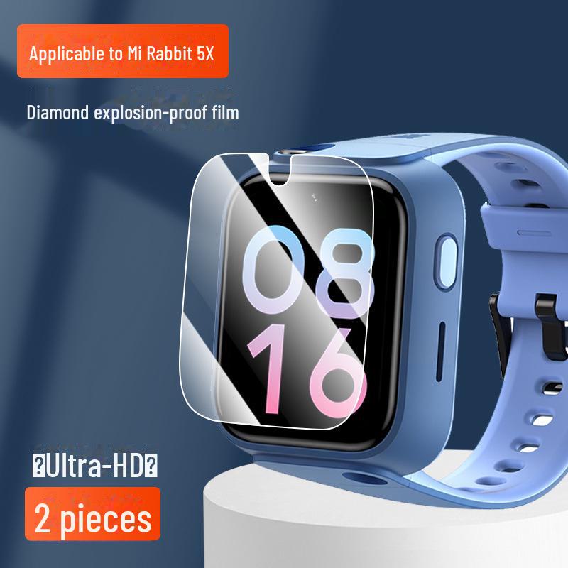 Tempered Film for Xiaomi Mi Rabbit Kids Phone Watches: 5C, C7A, 4C, 5X, 6C/4 HD