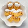 10Pcs New Cute Resin Cartoon Beach Coconut, Coconut Tree Series Flat Back Scrapbooking DIY Jewelry Craft Decoration Accessories