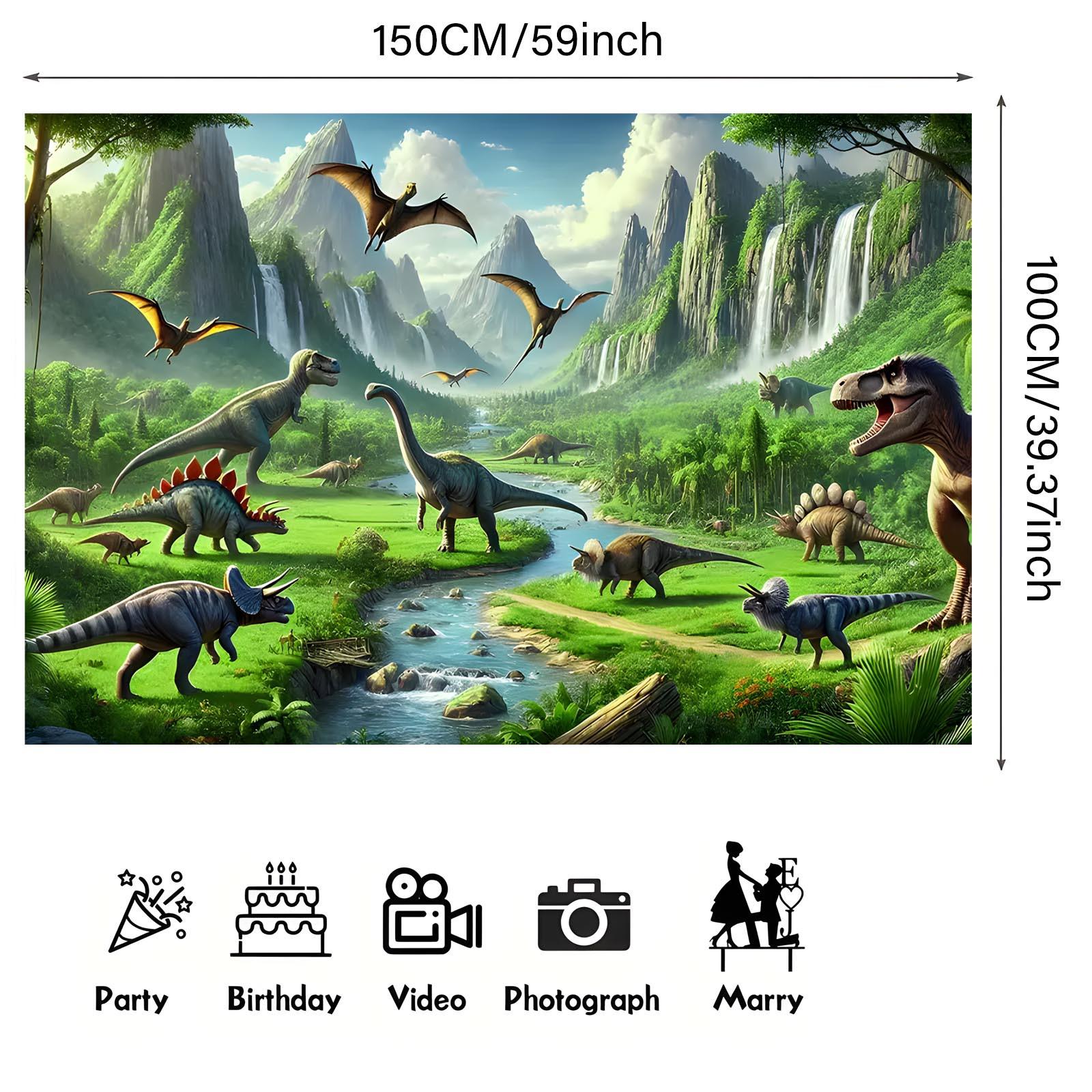 The single background banner is suitable for hosting photo parties. This decoration can be used both indoors and outdoors. 100x150cm