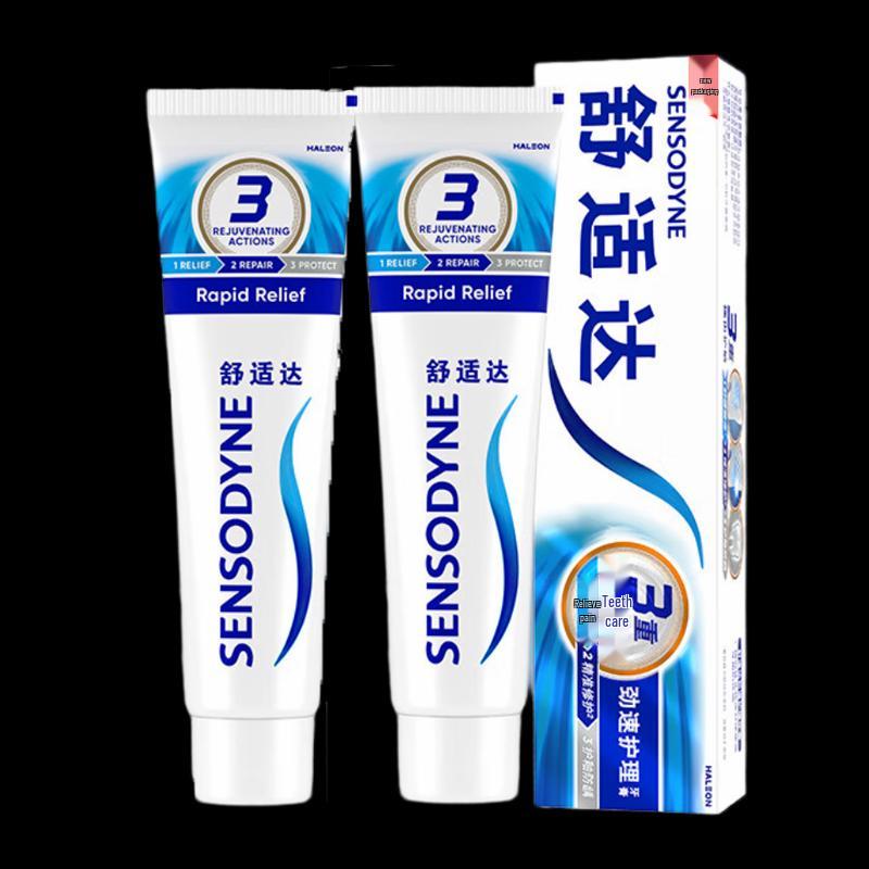 

Sensodyne Rapid Relief Toothpaste, 2x120g Pack