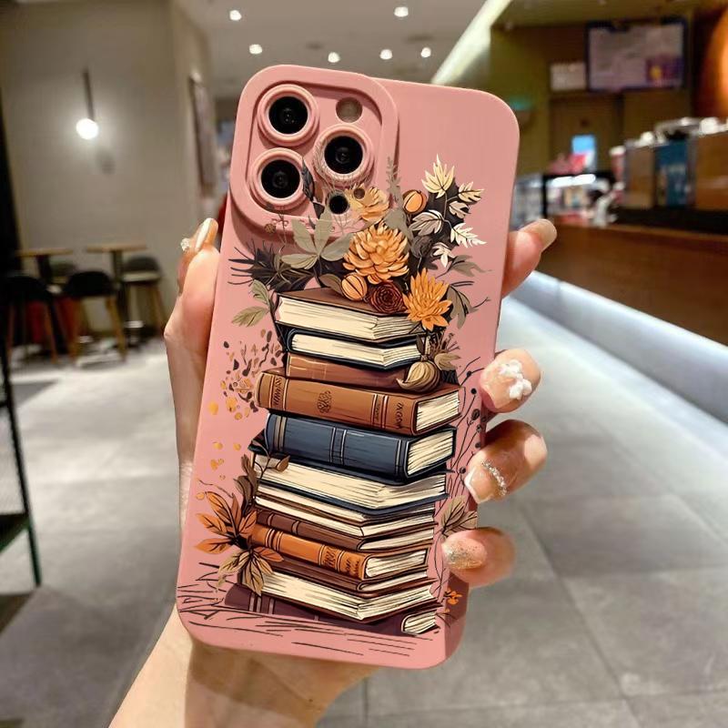 Creative Simple Fashion Book Phone Case For Samsung Galaxy S25 S24 S23 Ultra S22 Plus S21 FE A56 A36 A26 A55 A35 A54 A53 Cover