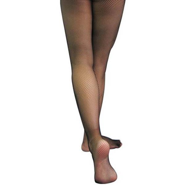JW Basics Fishnet Seamless Thin Knitted Tight Latin Dance Pantyhose Stockings Socks Open Toe Toeless Tights