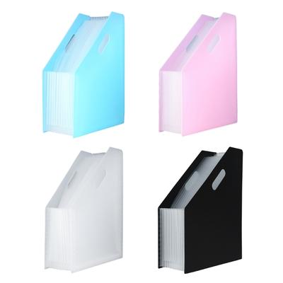 Portadocumentos Extensible Vertical para Escritorio Carpeta de Documentos Organizadores de Archivos de Gran Capacidad Acordeones Caja de Almacenamiento de Documentos