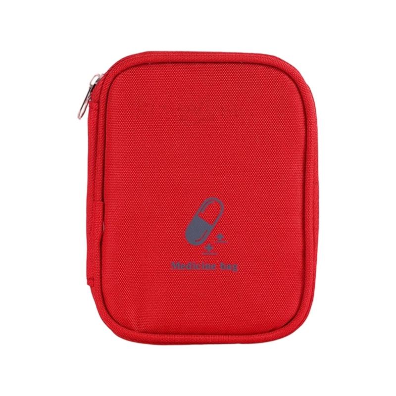 First Aid Bag,Empty First Aid Pouch,Mini Portable Medicals Bag for Outdoor Multifunction Emergency Medicine Storage Bag