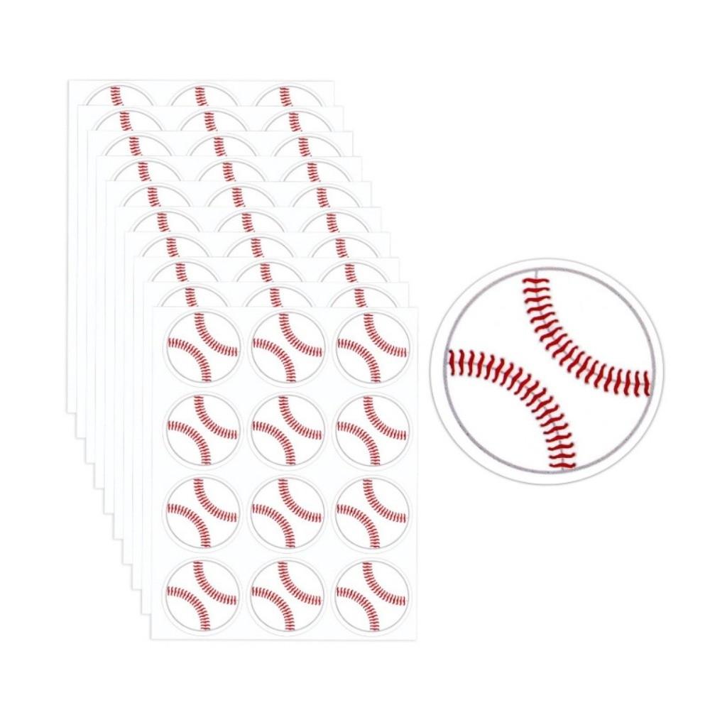 120Pcs Sports Theme Soccer Stickers Self-Adhesive Soccer Facial Art Stickers  Football Party Baseball