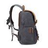 Professional Waterproof Waxed Canvas DSLR Camera Backpack USB Charging Por Large High-End Camera Bag Backpack Camera Drone Backpack