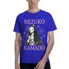 Demon Slayer Kimetsu No Yaiba Nezuko Pink Kimono Unisexs Tshirt Clothes Humor Tees Short Sleeve Fugees Cotton