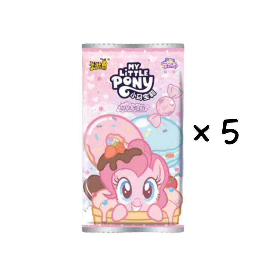 New Genuine My Little Pony Cards Sweet Dream Friendship Sticker Cute Princess Anime Collection Card Toy Gift