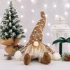 Luminous Gnome Plush Doll Christmas Decoration with Long Legs