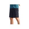 Li Ning Sports Lifestyle Series Solid Color Comfortable Versatile Simple Sports Shorts Men Shorts Black AKST763-1