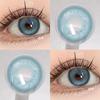AMARA Kontaktlinsen Farbige Kontaktlinsen Schöne Pupille Natürliche Kontaktlinsen für die Augen Farbe Kosmetische Jahreskontaktlinse