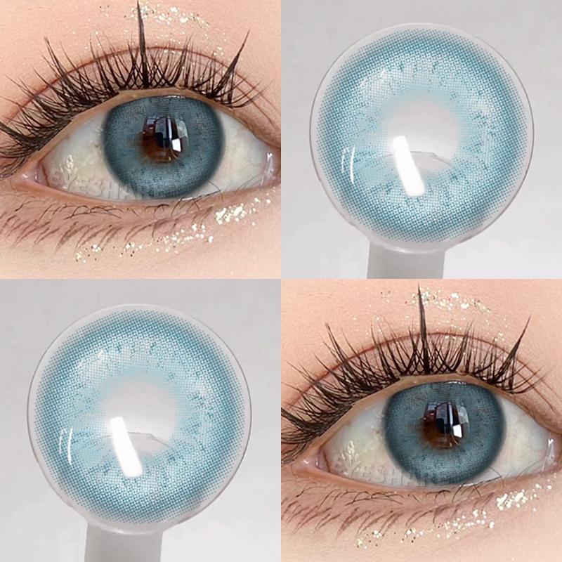 AMARA Kontaktlinsen Farbige Kontaktlinsen Schöne Pupille Natürliche Kontaktlinsen für die Augen Farbe Kosmetische Jahreskontaktlinse