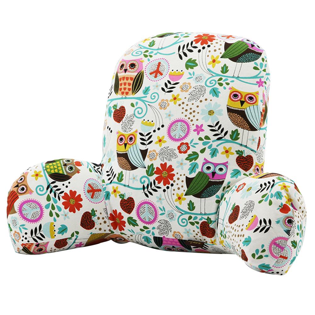 

Heightening Cartoon Lumbar Pad Office Back Cushion Pillow Car Seat Cushion Christmas Gift Owl song58X40x20cm