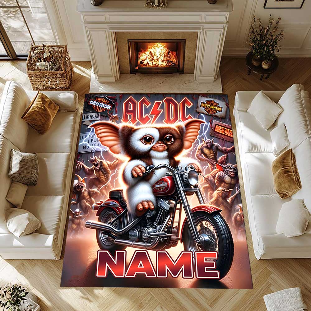Warner Bros. Lavori (69) Personalizza il tuo tappeto con nome, cuscino per sedia da ufficio, regalo per camera da letto, soggiorno di casa.
