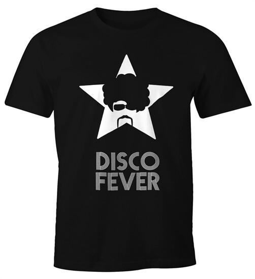 Cool men's T-shirt disco party fever fun shirt Moonworks ®-