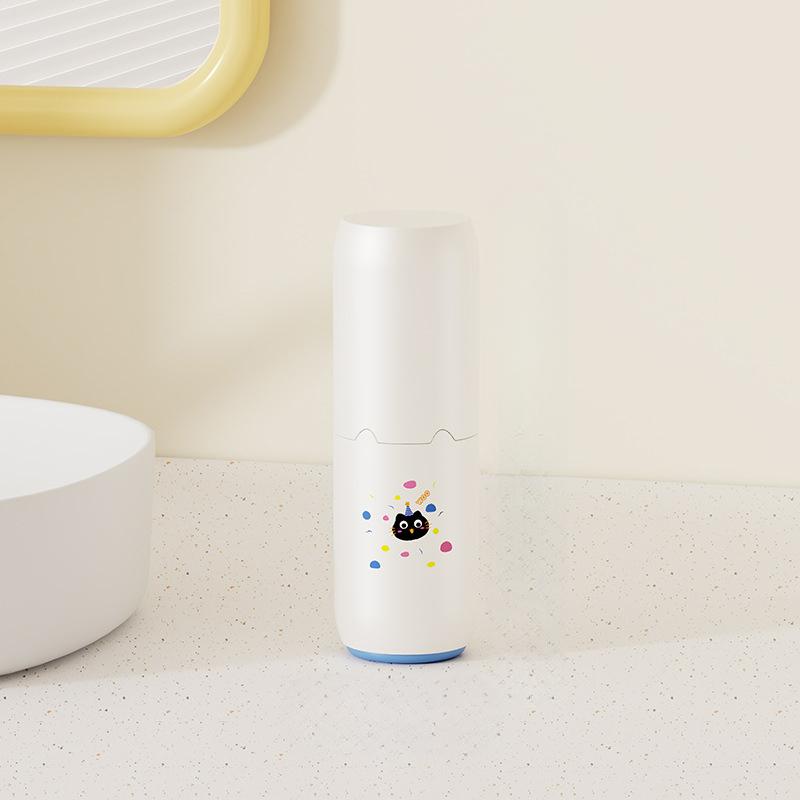 Dry And Wet Separation Travel Mouthwash Cup Set Toothpaste Toothbrush Storage Box Wash Cup Portable Mouthwash