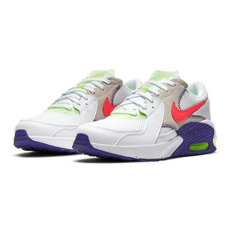 Nike Air Max Excee AMD GS Weiß Indigo Burst Kinder Sneaker Volt Leuchtendes Karmesinrot DD4353-100