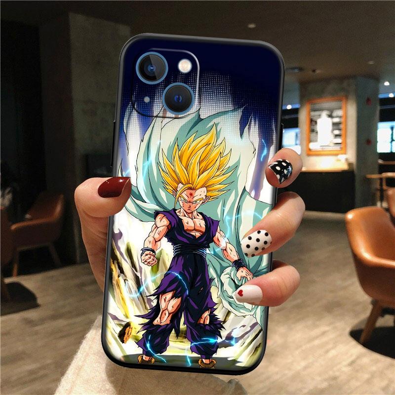 TR10 Dragon Ball Gohan Shell Phone Case for Samsung Galaxy S20 S21 S22 Ultra FE Plus A21S A22 A24 A25 A26 A30 A30S A31