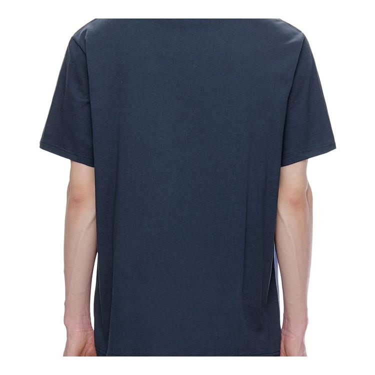 Vans T Shirts Unisex Blue Crew Neck Moderate Straight Fit VN0A4RATLKZ